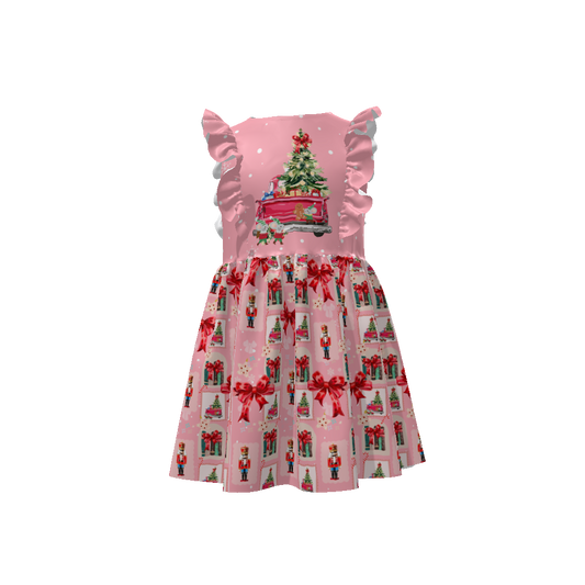 Xmas | Kids Ruffle Dress